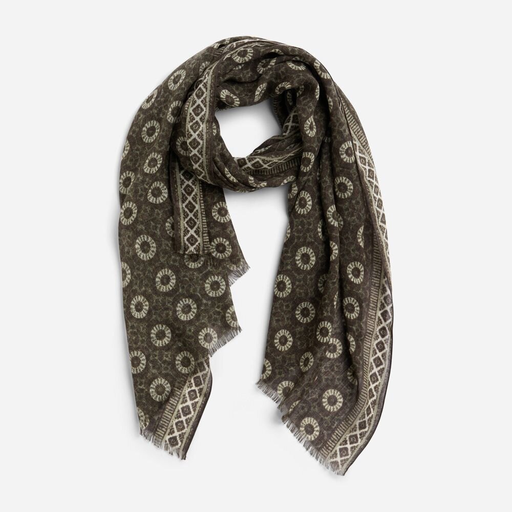 WOOL SCARF - BEIGE, Ferner Jacobsen