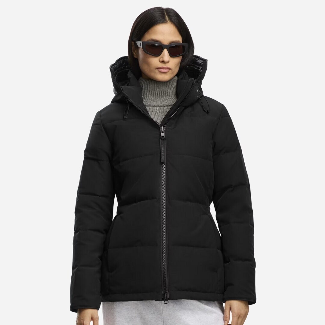 deres☆ Chelsey coat-like jacket ダークグレー Chelsea Parka Black Label - Black | Canada Goose