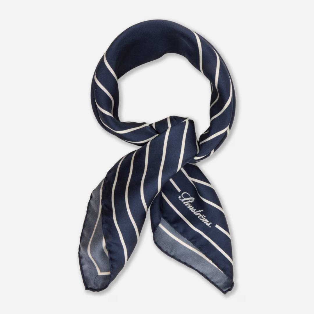 Silk Bandana - Navy | Stenströms
